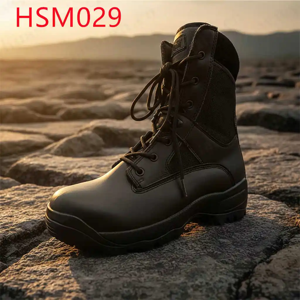 LXG,Backcountry Hiking USA Famous Brand Desert Boots for Sale Glacier Training Sand/black Color Combat Ready Boots HSM029