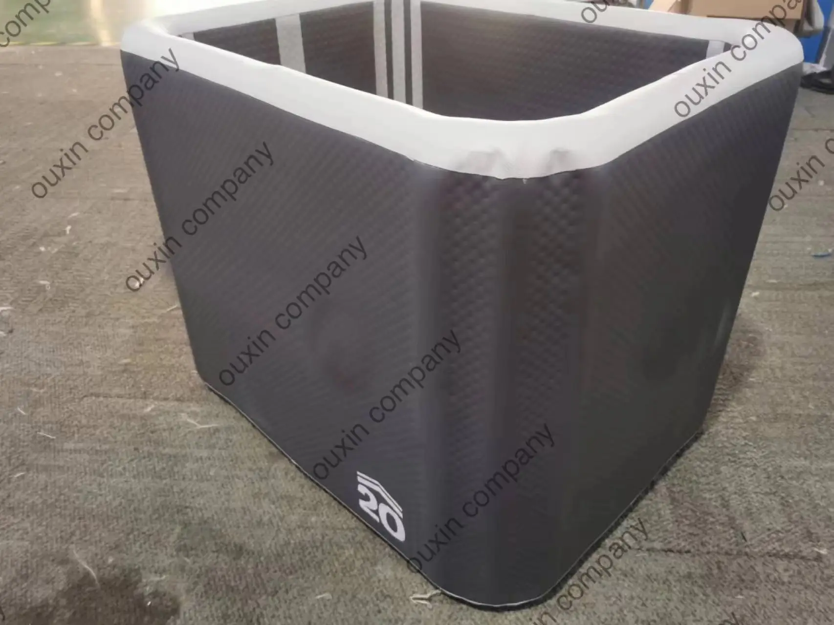 Drop Stitch Inflatable Swimming Container Ice Cold Therapy Box Outdoor Bathtub Pools