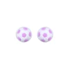 Perle focale de football violet SA47