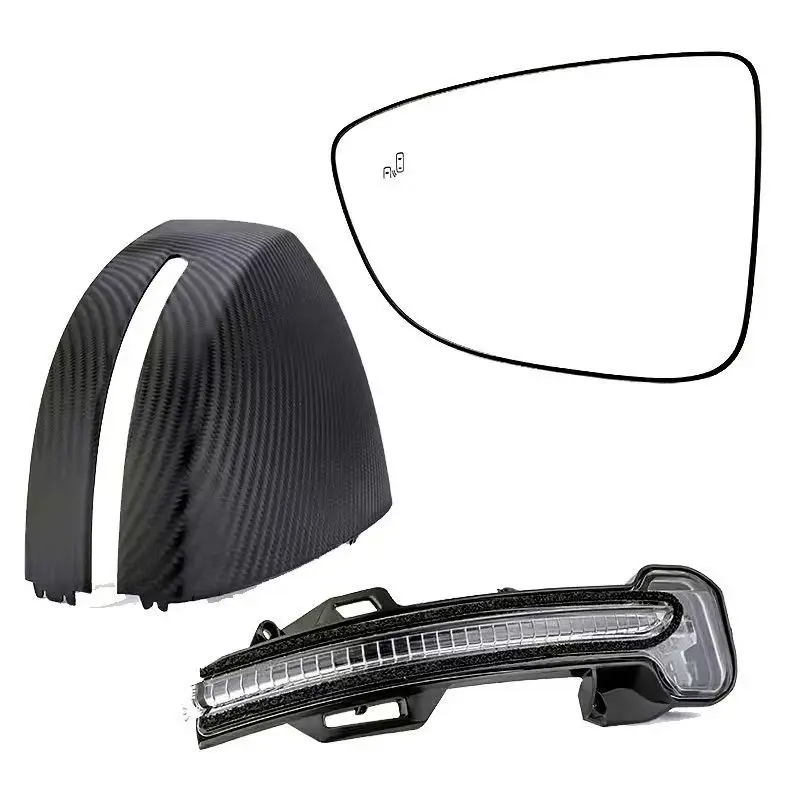 Cubierta Inferior Del Marco Del Retrovisor Izquierdo Para Tesla Model 3 (2017-2025) - Repuesto En ABS