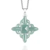 blue water jadeite pendant D163