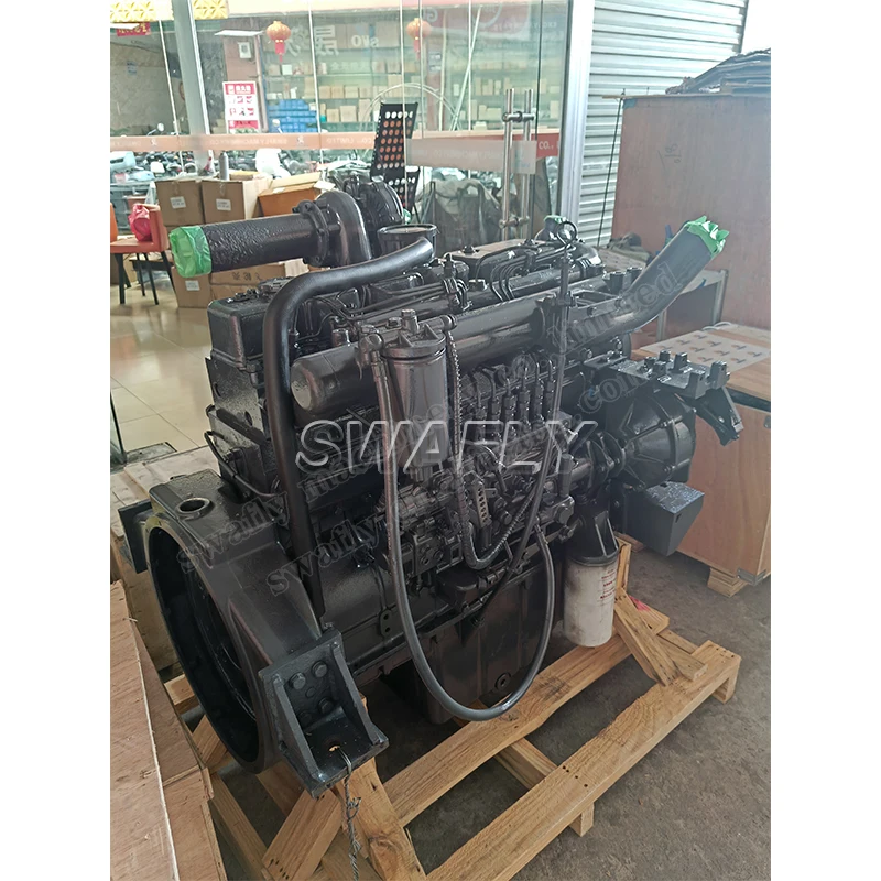 Swafly for Doosan Diesel Engine DL08 Engine Assy DX300 Excavator Complete Engine Motor Assembly