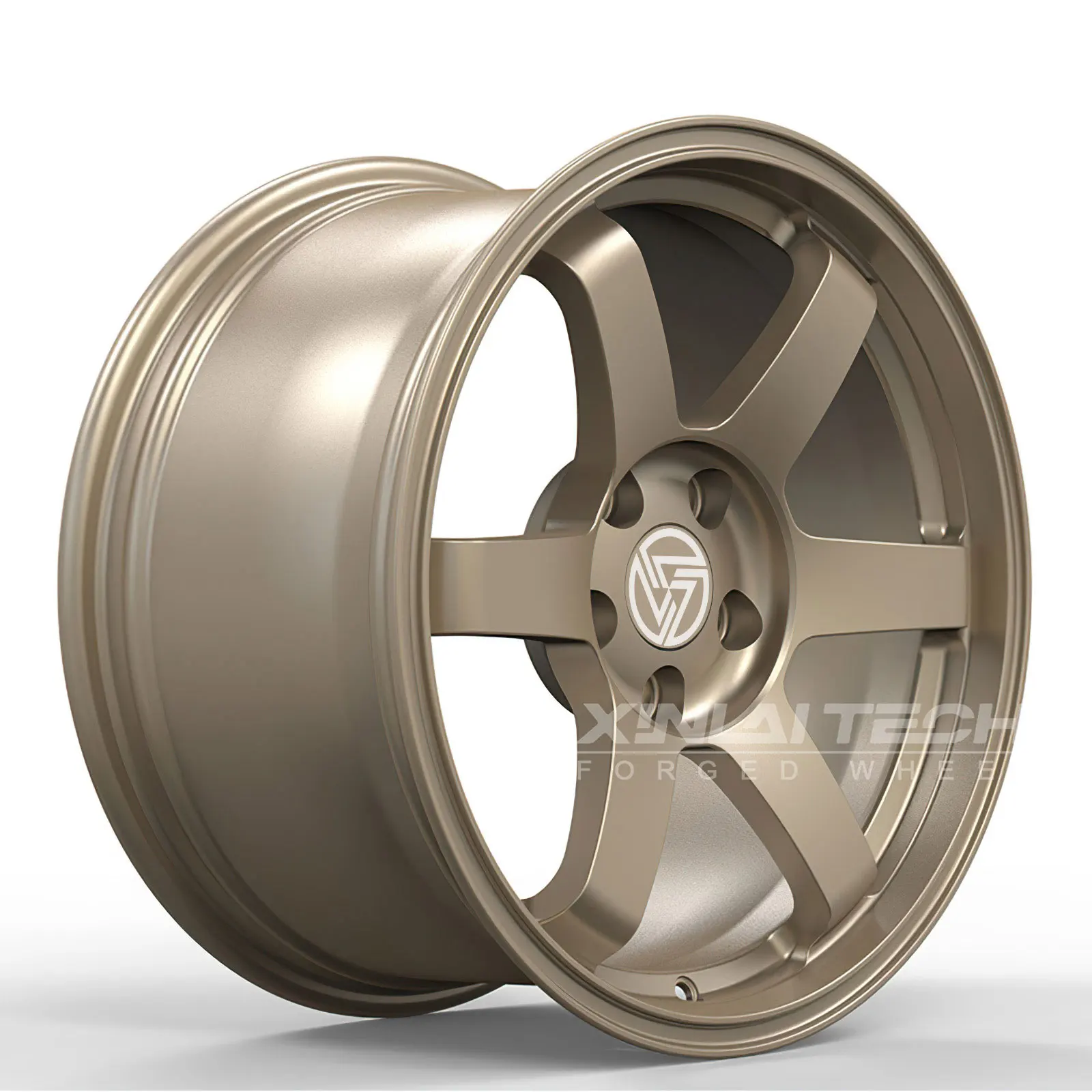 XL Bronze Finished Custom Monoblock Forged Wheel Jantes 5x112 5x120 5x114.3 17 18 19 20 21 22 23 Inch Racing Car Wheel Rim - Image 5