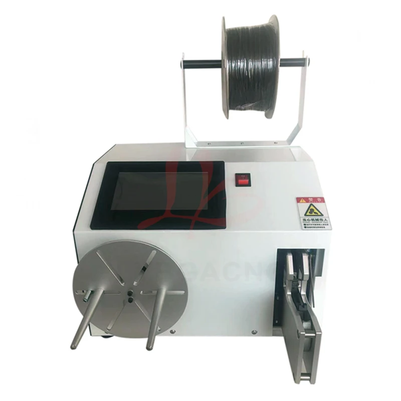 Multifunction Automatic Small Cable Wire Winding and Binding Machine Intelligent Touch Screen for USB Data Cable Power Cord Tie