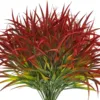 Hierba de primavera de 5 bifurcaciones (rojo rociado)