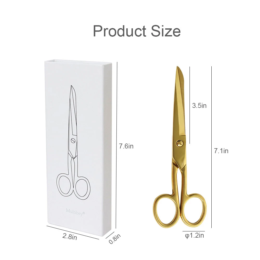 Профессиональные Парикмахерские ножницы 7 дюймов, Heavy Duty Gold, режущие ножницы, бумажные ножницы для волос