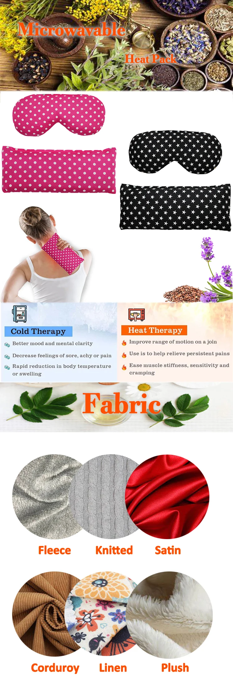 product-750-2200 microwave eye mask heated for dry eyes heating pad moist lavender neck wheat bag heat pack