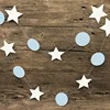 Disque bleu clair coloré avec un blanc
