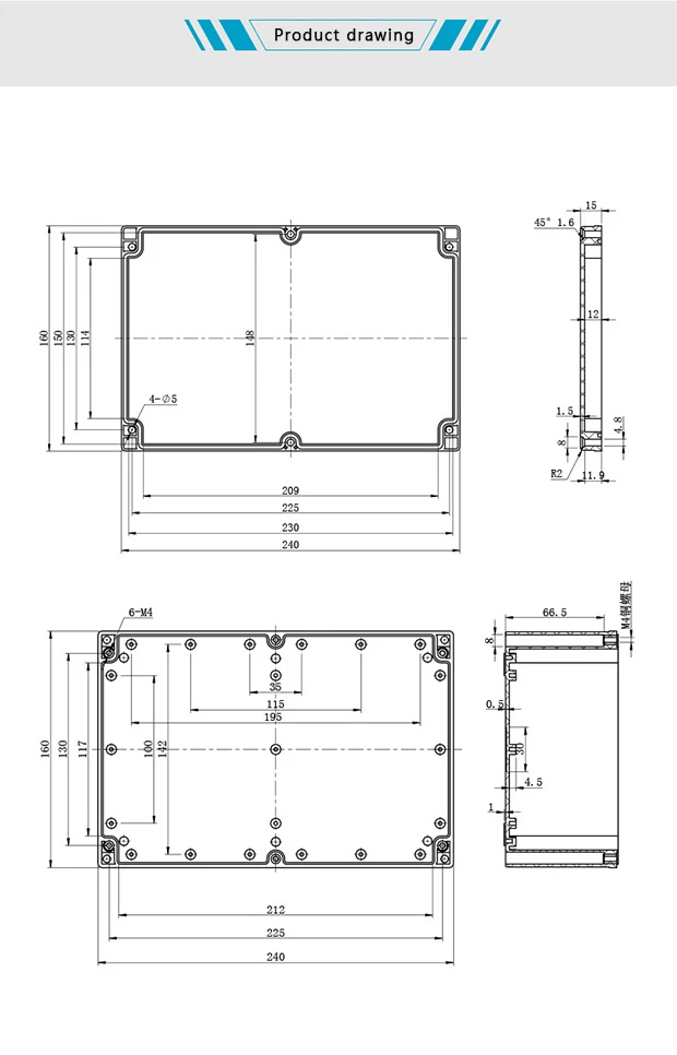 types-of-plastic-electrical-distribution-box-manufacturers-buy-single