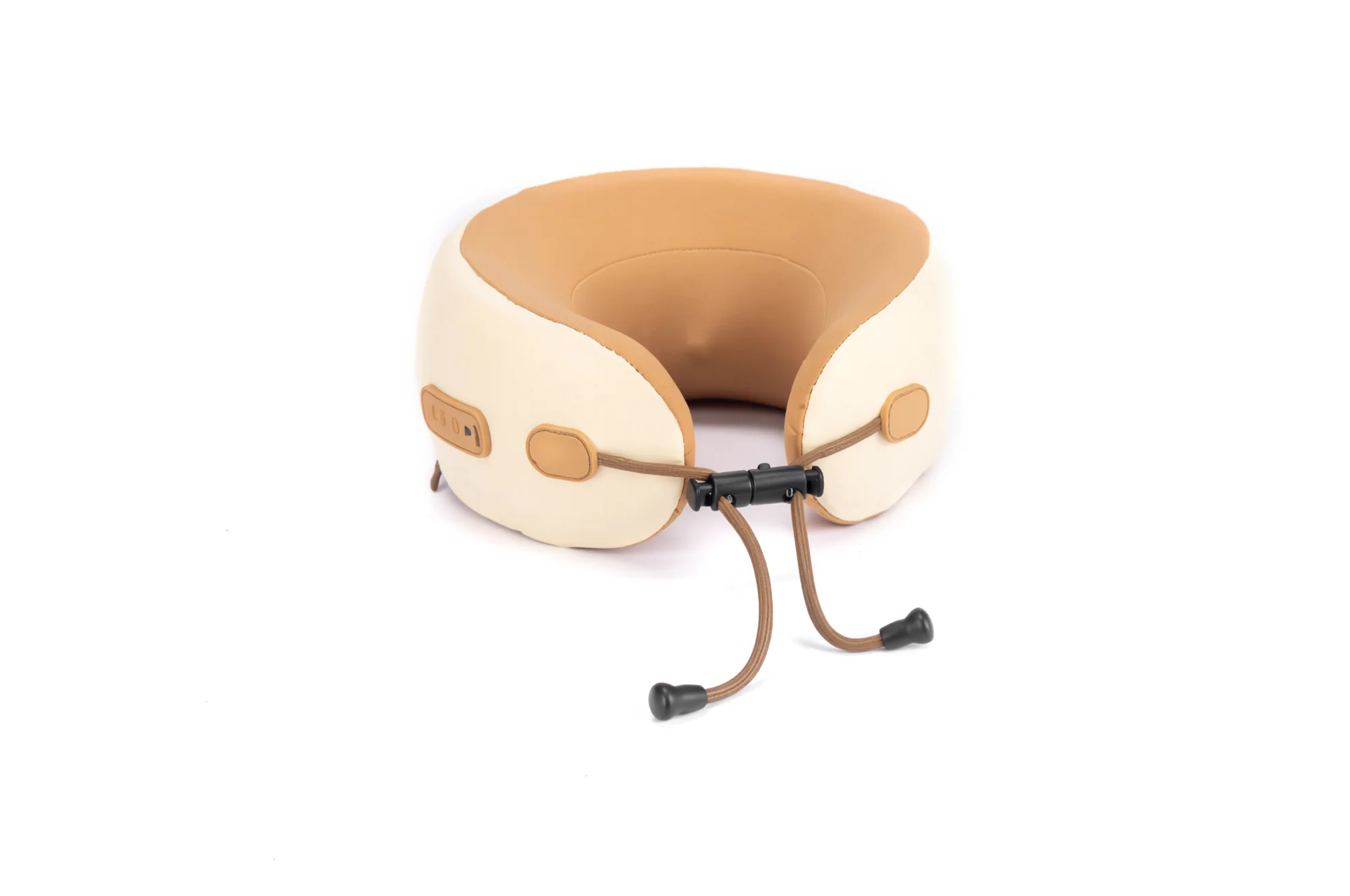 Oreiller de massage ergonomique en forme de U pour le cou avec chaleur
