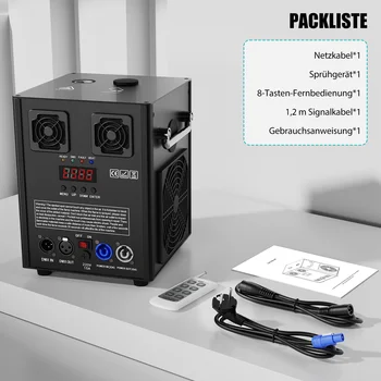 600W Cold Spark Machine with Remote Control - Stage Effects