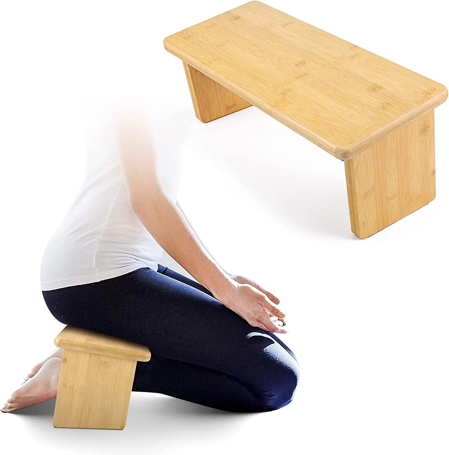 Foldable Stool Huyear Meditation Bench Outdoor Foldable