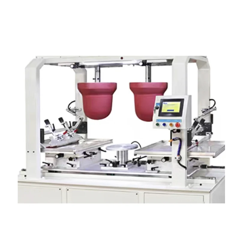 For Ceramic Deep Bowl Dish Plate 2 Color Ceramic Decal Pottery Porcelain Pad Printing Machine Pneumatic Printing Pad Machinery