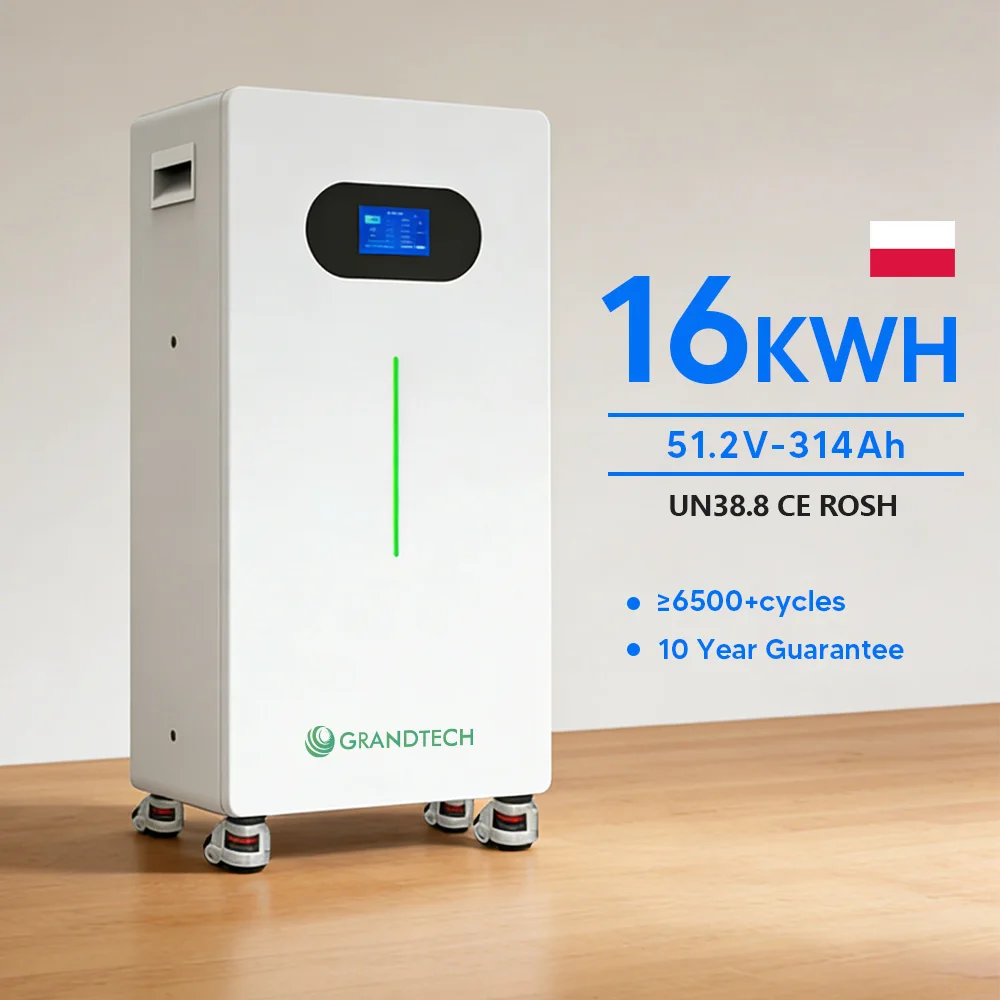 гарантія 10 років: акумулятори потужністю 16 кВт·год, 15 кВт·год, 20 кВт·год, 48 В, на основі LiFePO₄; домашній акумуляторний блок (Power Wall) на літієвих іонах для системи накопичення енергії сонячної електростанції