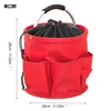 Multifunctional Basket with Aluminum Handle [Red]