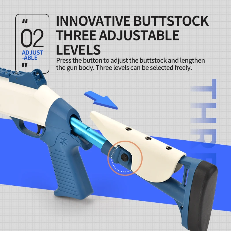 Manual Soft Bullet Rifle Toy Gun Airsoft Pneumatic Gun Weapon Pistol Armas for Kids Adults