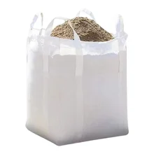 1000kg FIBC Woven PP Bag Large Capacity Unlined Big Bulk Bags Agriculture Chemicals Building Materials 1500kg Loading Weight