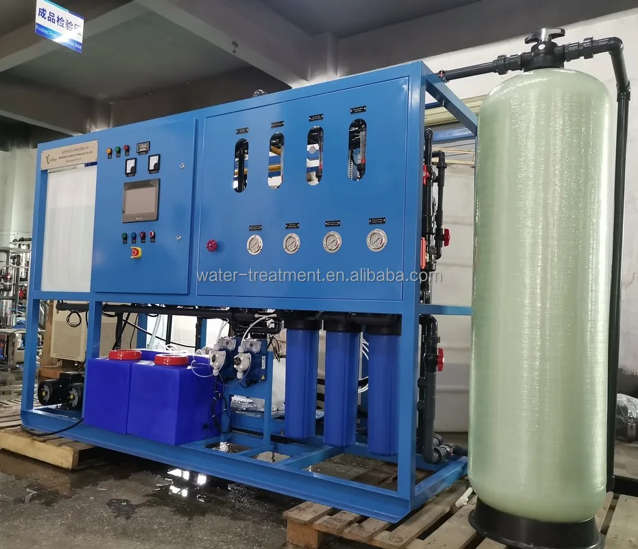 1000L/H Seawater Desalination RO Plant for Island Resorts