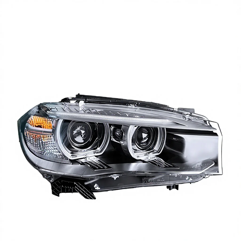 X5 X6 F15 F16 Xenon HID Front Headlights 12V Compatible for BMW 2014 2015 2016 2017 2018 W/AFS Adaptive Replacement
