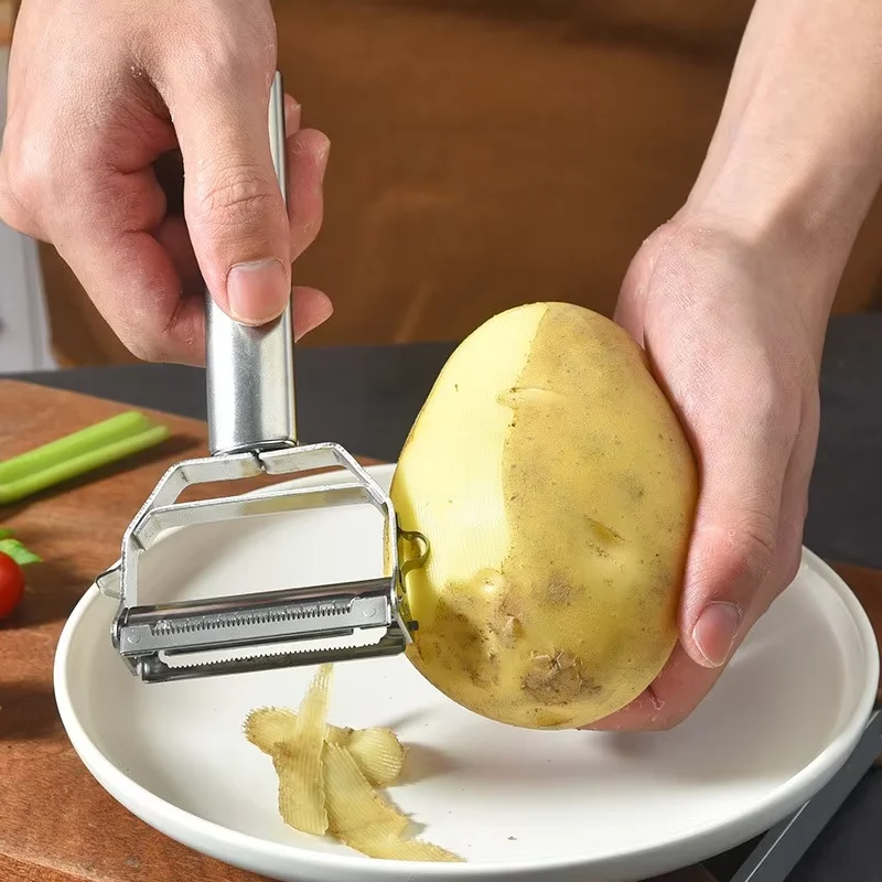 Новый продукт Многофункциональные кухонные гаджеты 3 в 1 нож для очистки овощей фруктов картофеля овощечистка