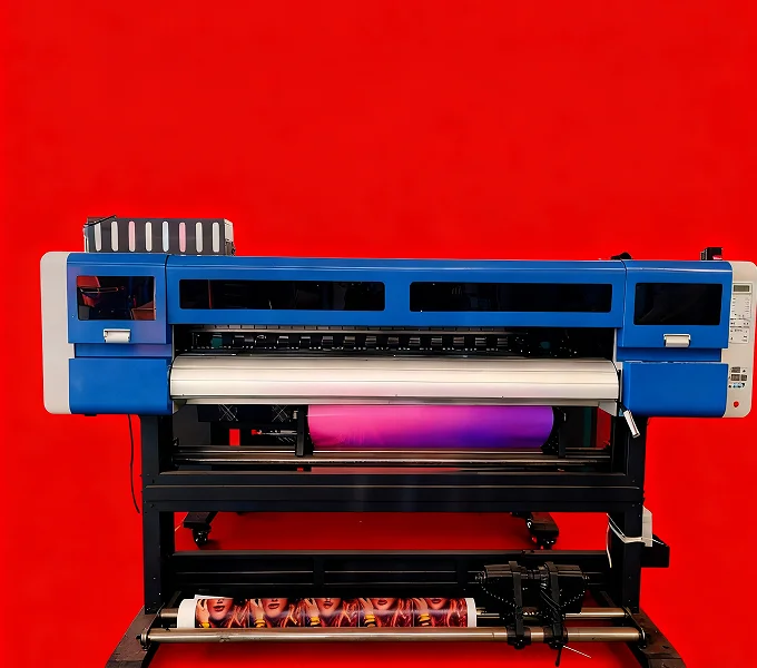 Sublimation Heat Press for UV Ink 2 Nozzles 1800mm Print Width XP600 Flex Egg T-Shirt Fabric Plotter