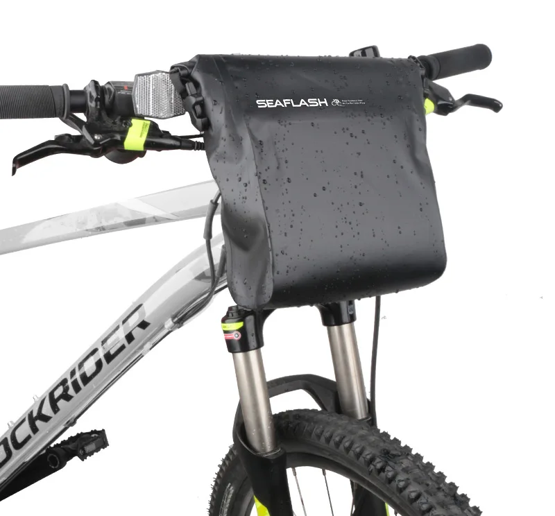 Nice 500D PVC Tarpaulin Travelling Camping Pannier Saddle Waterproof Bicycle Bike Bag Silkscreen Logo Outdoor Packing