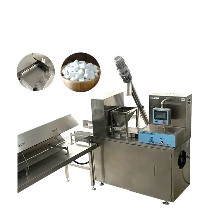 Grande Échelle Jaggery Faisant La Machine Cube Sucre Presse Emballage Ligne De Production