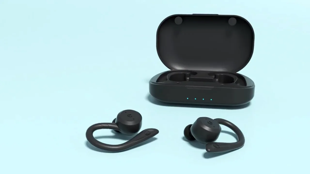 Best Waterproof Earbuds For Swimmers Sport Earphones Blue Tooth Earhook