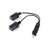 Black 008 Cigarette Lighter Female Socket (25cm*18AWG)