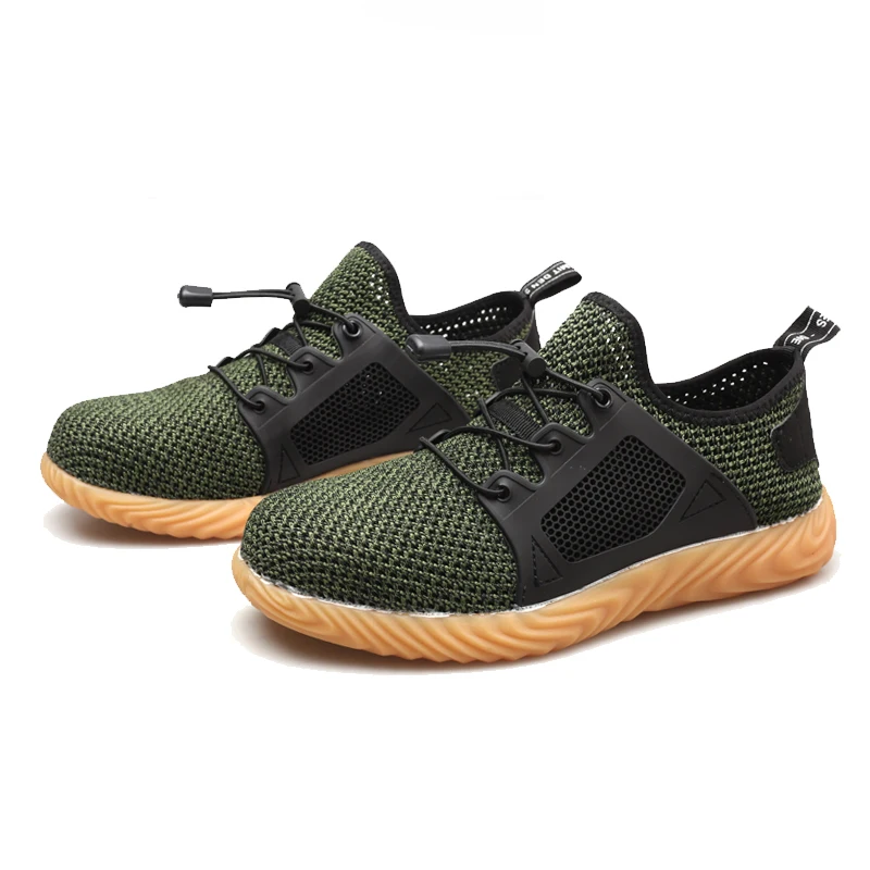 
Защитная обувь на рабочее время, пластиковая защитная обувь с носком, дышащая легкая спортивная защитная обувь, немецкая обувь SNS7709 