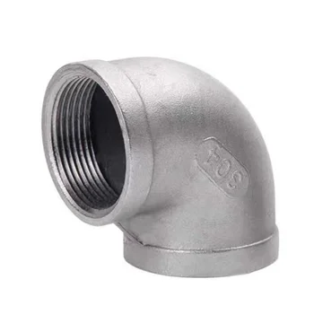 Stainless Steel Casting Thread Screw Fitting Elbow Multi-Layer/Composite Pipes NPT/BSP 12mm Pipe Size Gas Plumbing Oil