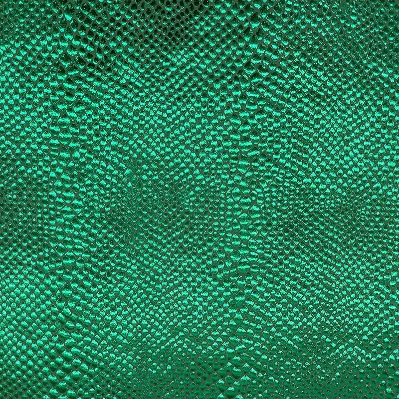Free Sample Stretchy Polyester/polyamide Spandex Knitted Shiny Holographic Snake Skin Foil Print Fabric for Swimsuits Beachwear