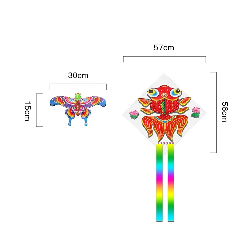 Low Price Factory Directly Provide Kite Delta Animal Fishing Rod  Kites for Kids  Plastic Kite
