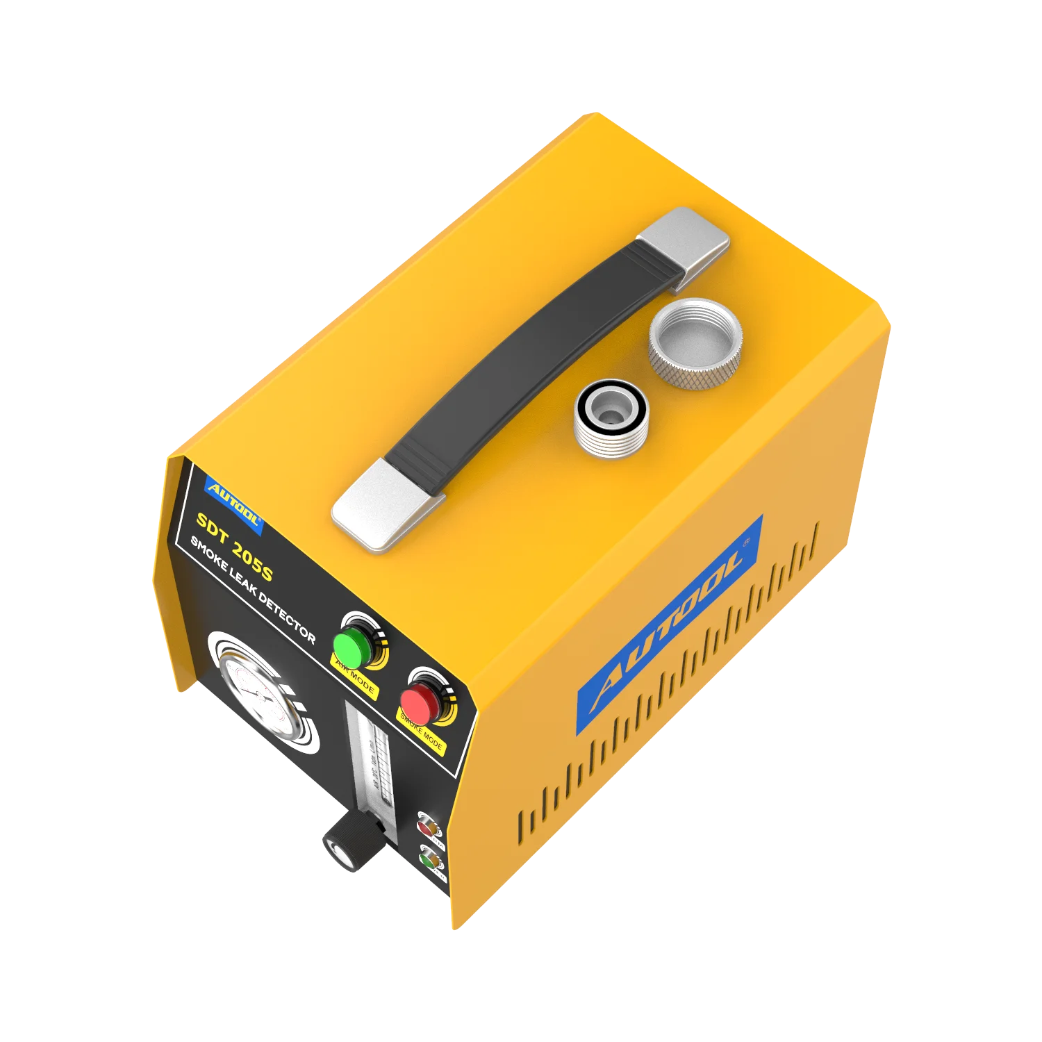 AUTOOL SDT205S Smoke Machine with Air Pressure Leak Detector Car Trucks EVAP Detect Pipe Smoke Leakage Analyzer for Cars