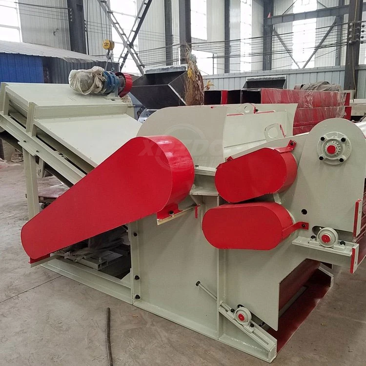Industrial Wood Shredder and Chipper with 160mm Max Material Diameter High Efficiency and Low Noise for Multi-Material Processing