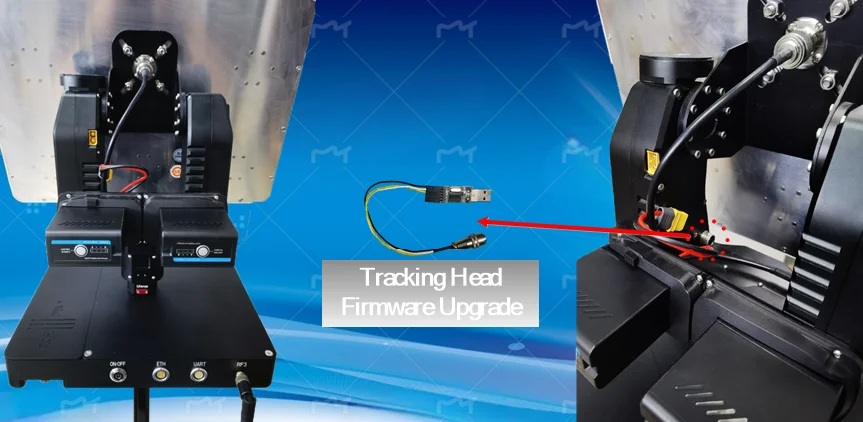 Ha5ac681791db45b3a49851fafe937c76a Drone HD Radio Communication Equipment Video Data Link Tracking Head Adapted to All-in-one Device Box With Graphics and Numbers