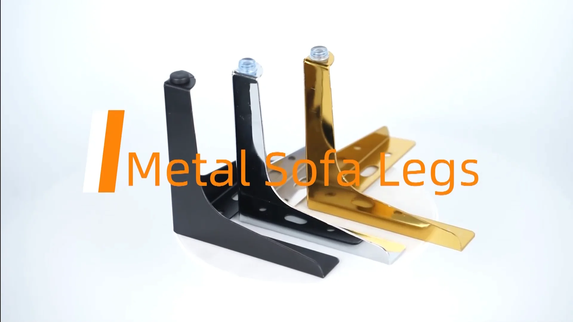 Contemporary Metal Y Shape Furniture Leg Antique Metal Leg Chrome Brass Gold Triangle