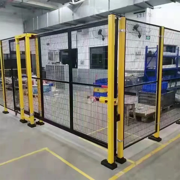 גדר מתייל פלדה מצופה PVC ישירות מהמפעל, שער וורקショップ מגולוון להפרדת מחסנים, גדר סריג למכירה