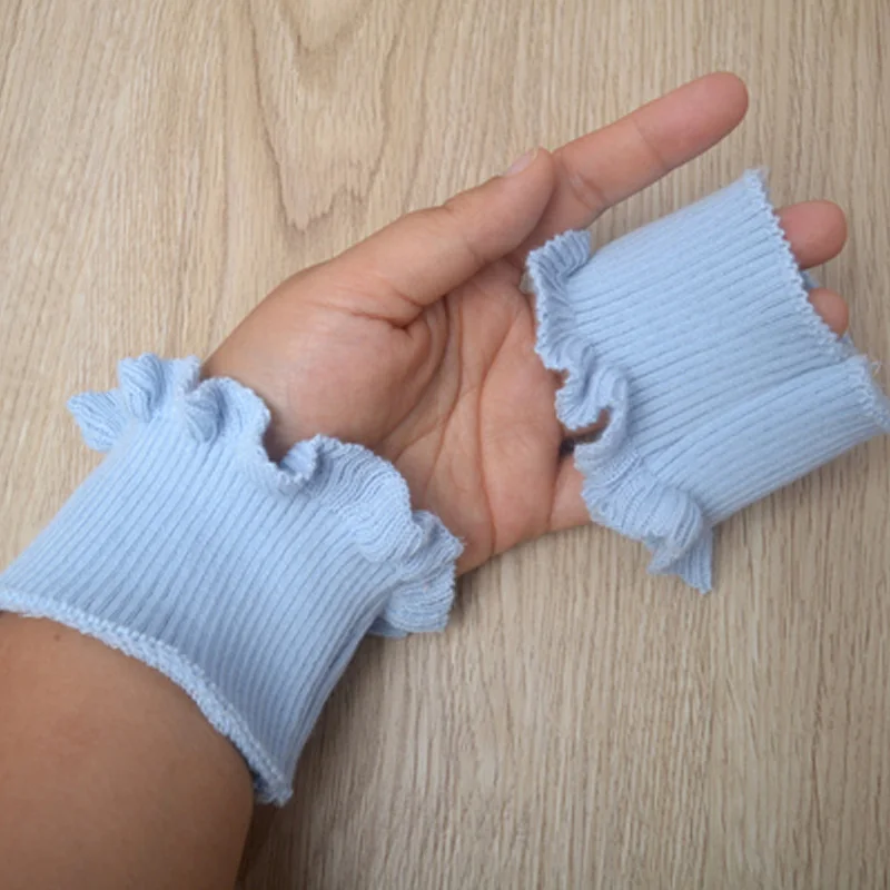 
Гофрированные ребристые манжеты, женские аксессуары для одежды, материалы для рукоделия 