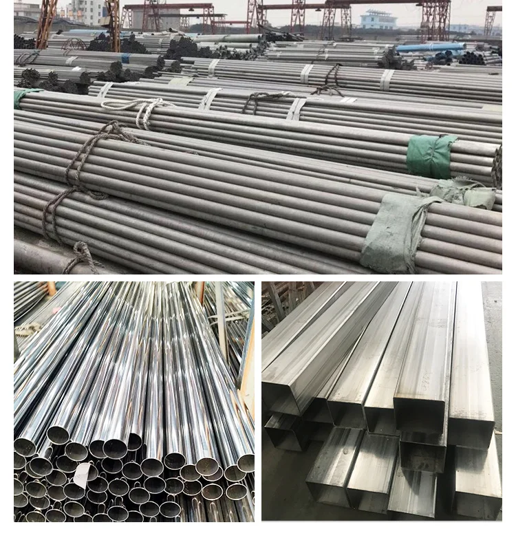 High Quality ASTM SS 201 304 304L 309S 316 316L Mirror Polished Stainless Steel Pipe Square Tube Seamless Welded