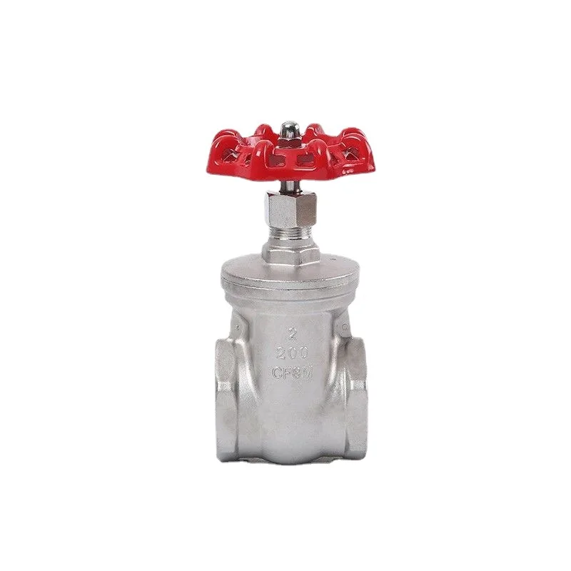 304 316 Stainless Steel Gate Valve Domestic Water Meter On/off Shut-off ...