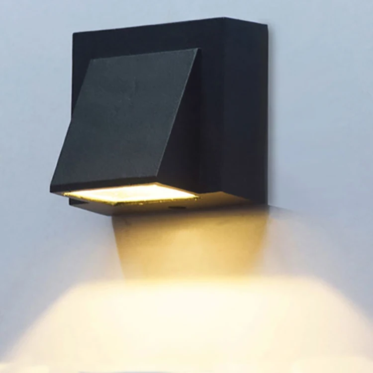 3w 5w Modern Simple Creative Outdoor Waterproof Wall Lamp Led Courtyard Lamps Gate Lamp Terrace Balcony Garden Wall Light