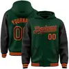 Black Sleeve Darkgreen Jacketorange Black