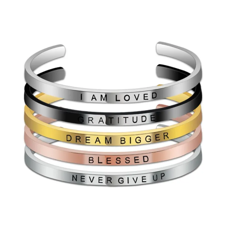 Inspirational Bangles Gold Plated Perfect for Wedding Gifts