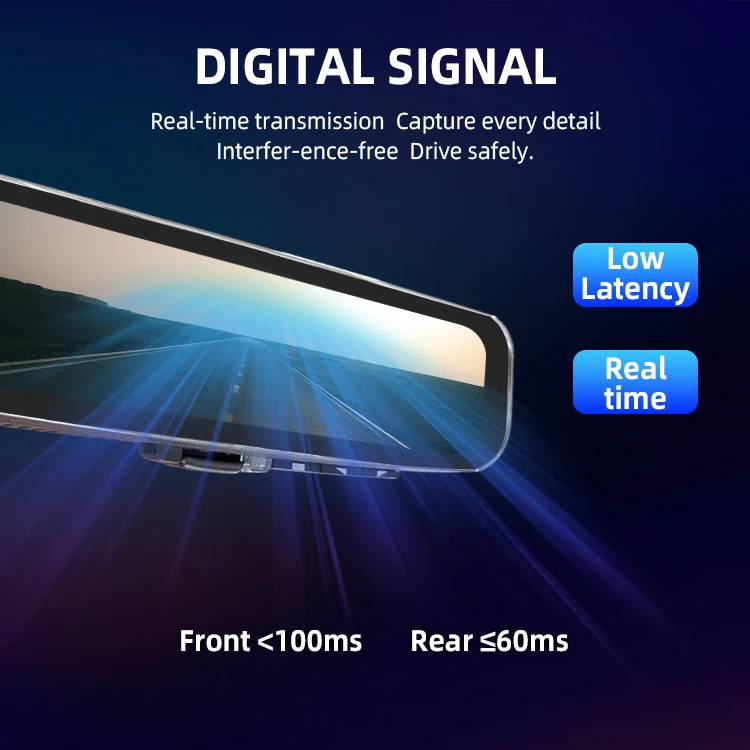product wemaer for byd m9 lvds dual wifi digital streaming 2k1080p car camera 92 inch full touch screen rearview mirror dashcam-2