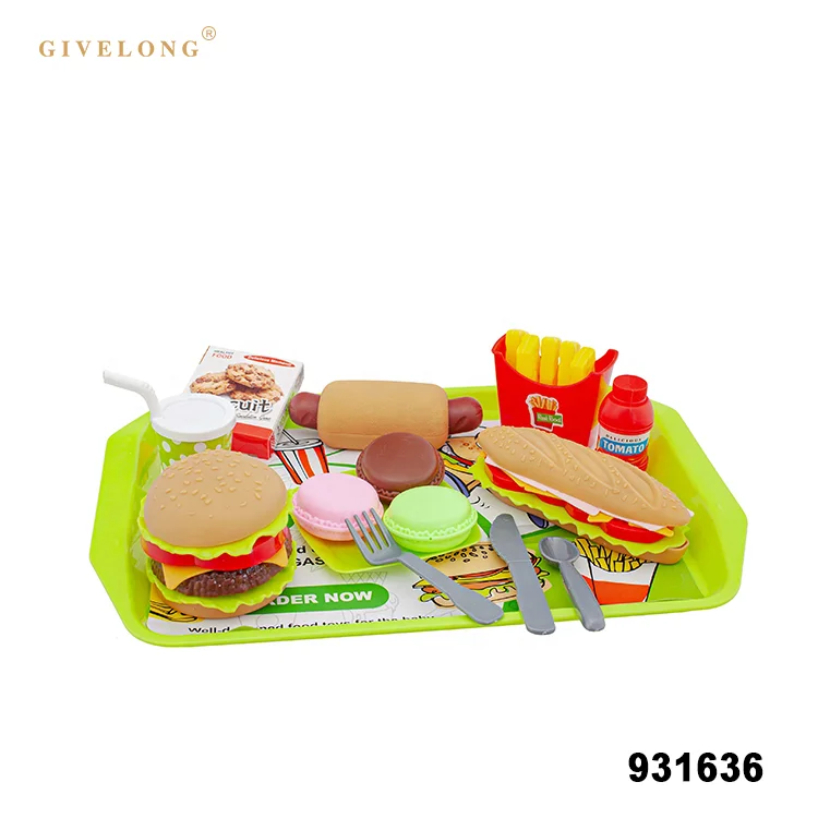 ondergronds poort Afgrond Role Playing Plastic Fast Food Hamburger Kitchen Toy - Buy Hamburger  Kitchen Toy,Hamburger Toy For Kids,Plastic Hamburger Toys For Children  Product on Alibaba.com