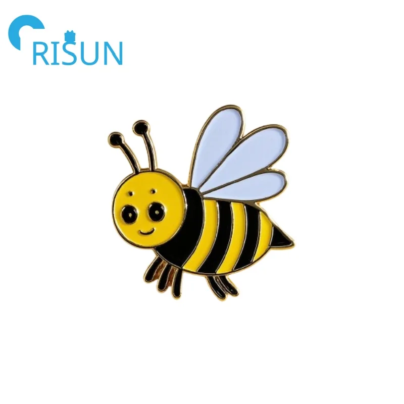 Cute Bee Cat Enamel Pins Praise Words Cartoon Brooches Brilliant Awesome Good Job Funny Lapel Pin Backpack Clothes Badge Jewelry - 36 - View #4