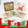 christmas puzzle set