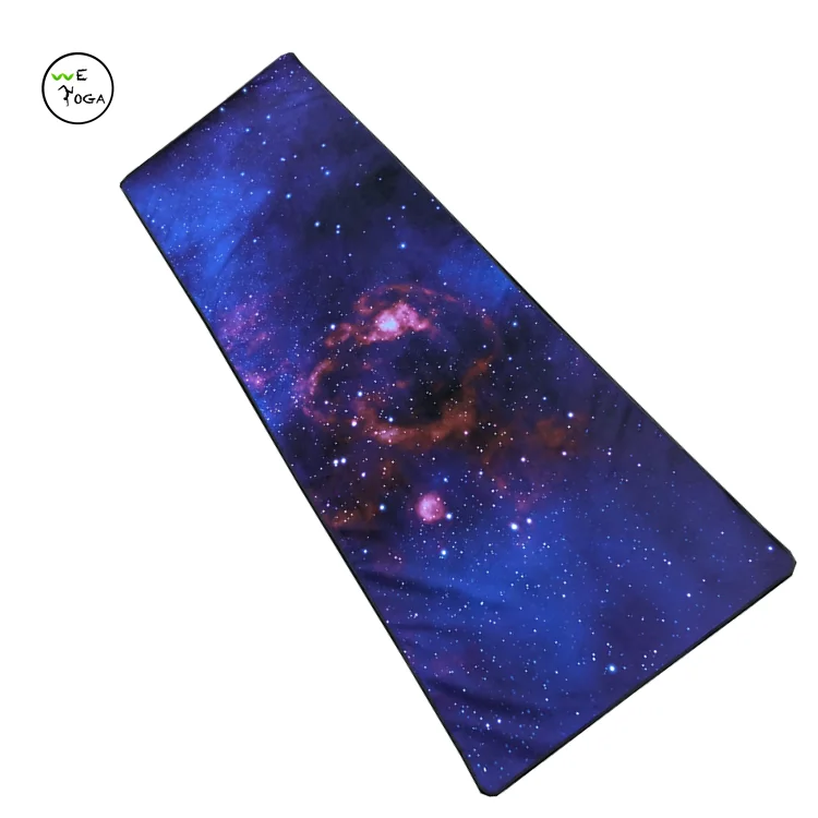 Unique Natural Latex Suede Microfiber Sublimation Printed Gym Yoga