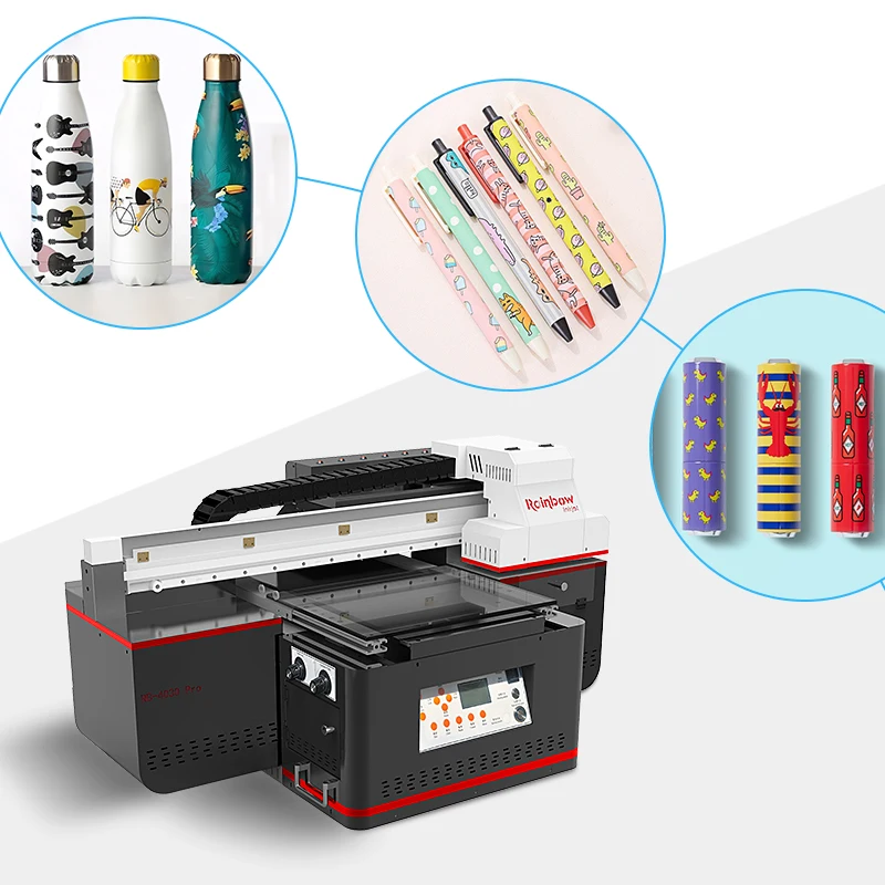 Uv Mug Handtop A3 Size Printing Machine Embossed Selfie Bottle Glass Uv Printer with Suprising Price
